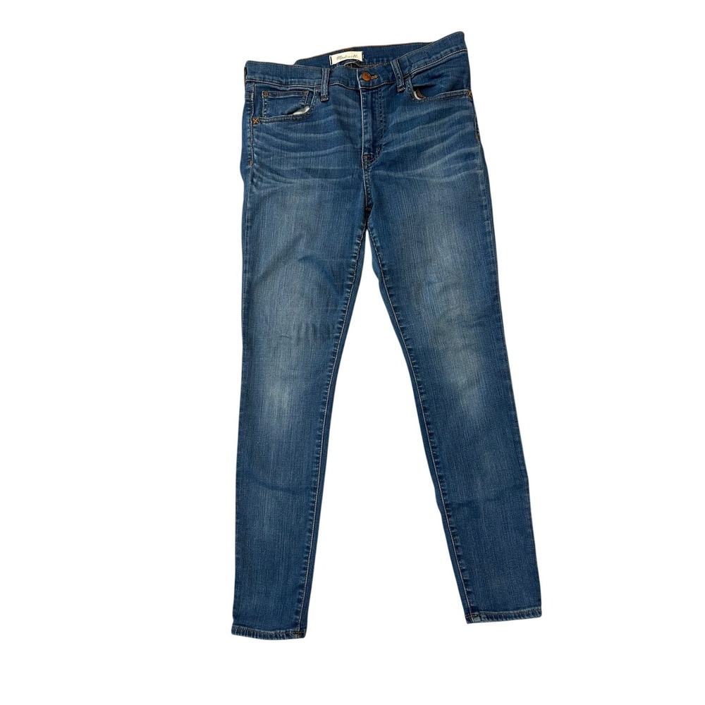 Madewell Roadtripper Skinny Jeans Medium Wash Denim Blue Size 29